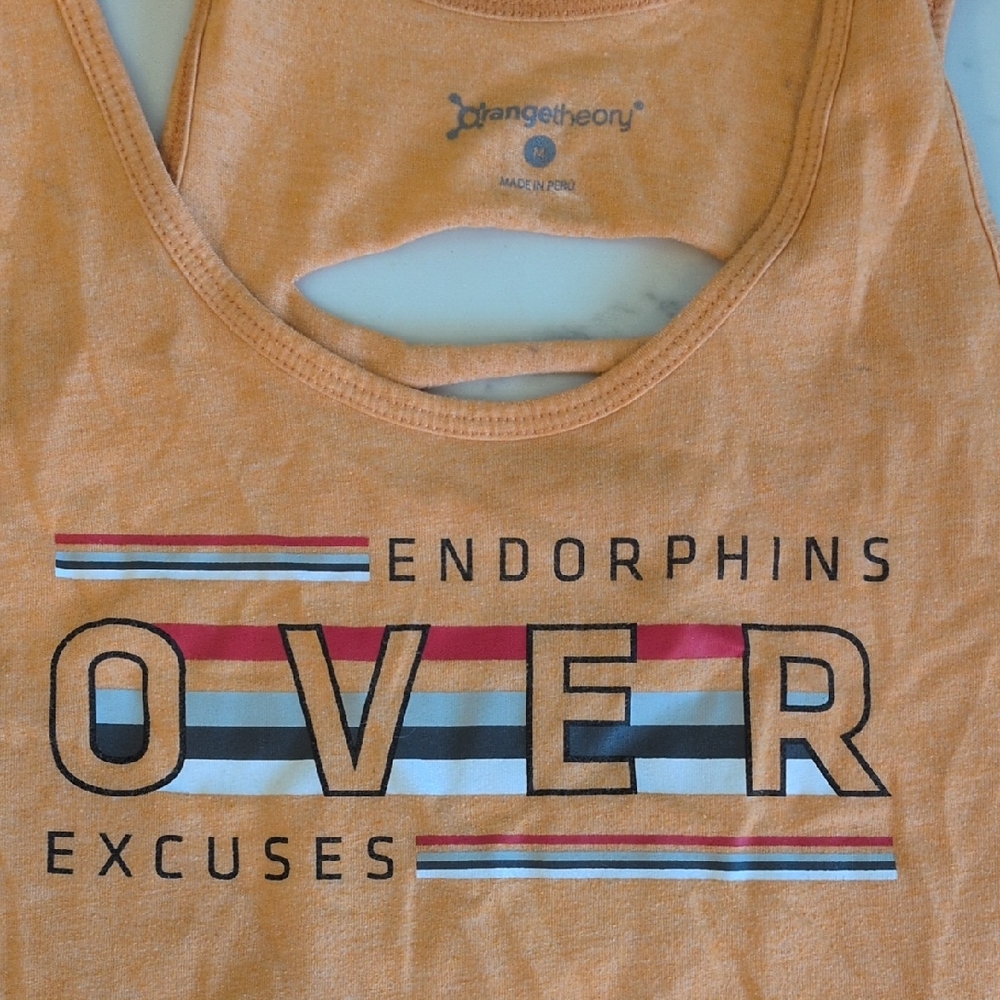 Orangetheory Vibrant Orange Workout Tank
